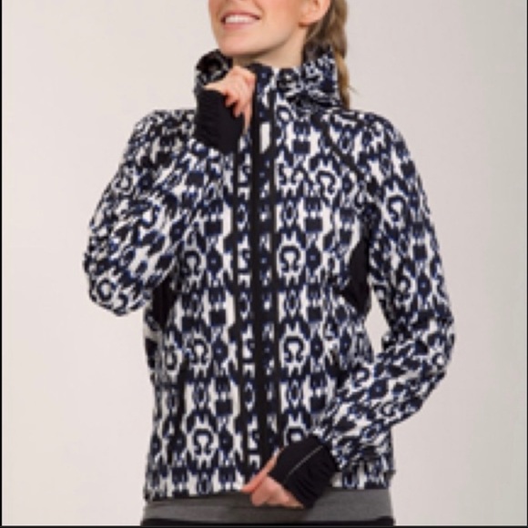 lululemon athletica Jackets & Blazers - Lululemon Ikat downtime full zip windbreaker 4